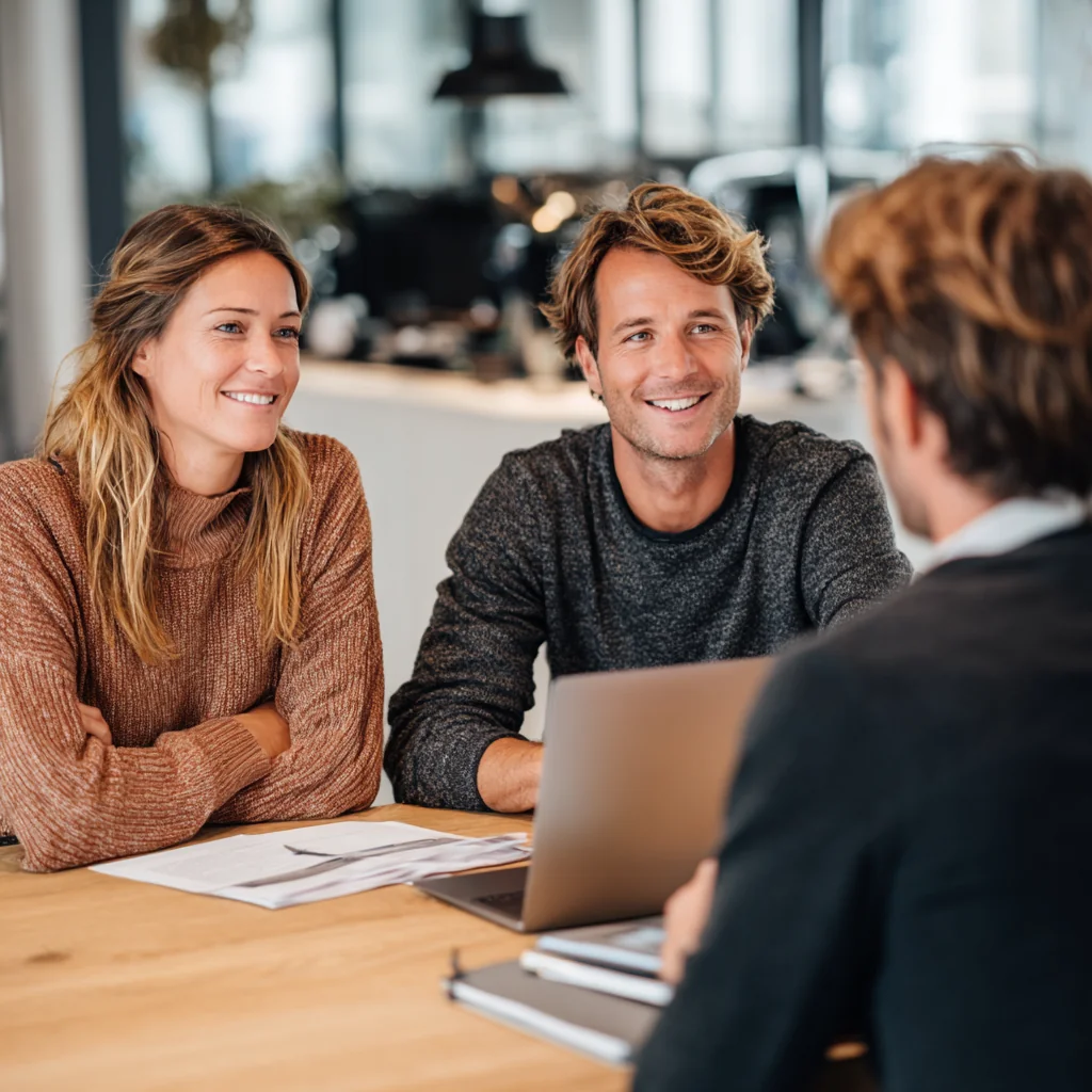 Русскоязычный консультант объясняет условия автостраховки мигранту в США
